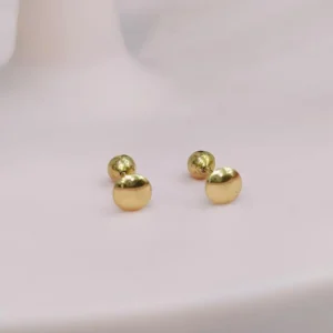 Aretes Abridores Oro 18K