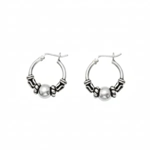 Argollas Plata Quemada