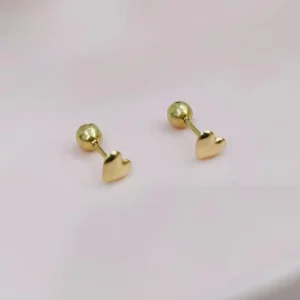 Aretes Abridores Oro 18K